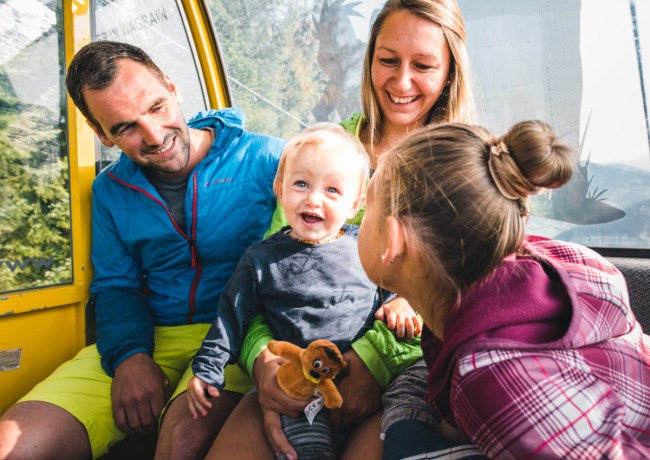 Gondelfahrt auf Wagrainis Grafenberg
